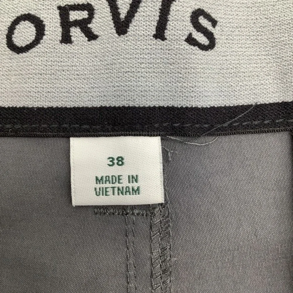 Orvis Mens Outdoor Stretch Hiking Pants Gray Size‎ 38